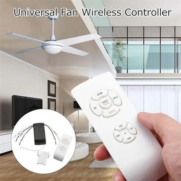 Wireless Universal Ceiling Fan Lamp, Wireless Remote Ceiling Fan Switch