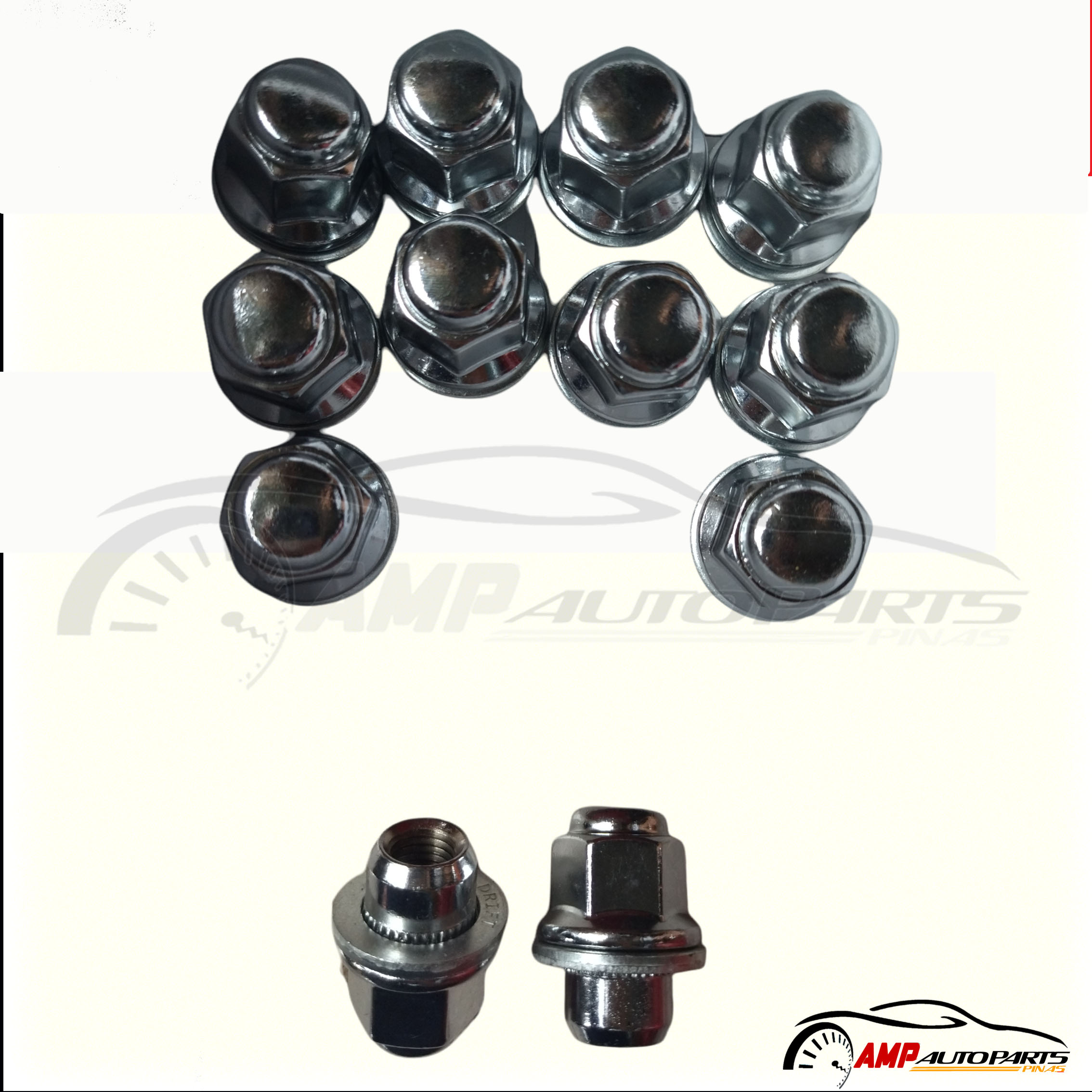 Mag Wheel Nuts for Toyota Fortuner , Mitsubishi Adventure, Pajero with