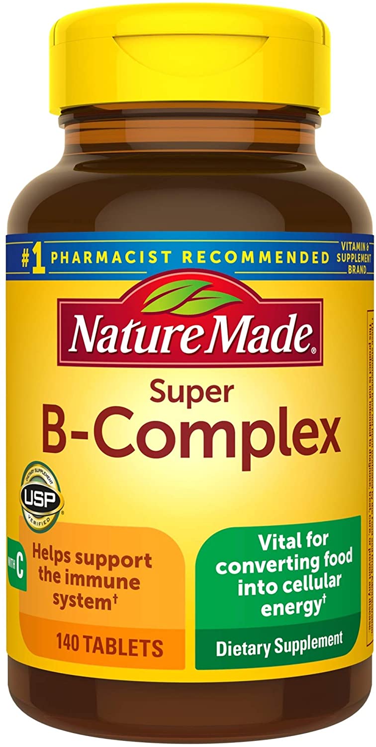 Nature Made Super B-Complex, Tablets, 140 tablets