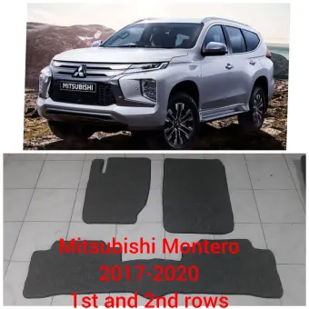 Mitsubishi Montero 2016 2020 Nomad Rubber Car Mat 1st And 2nd Rows