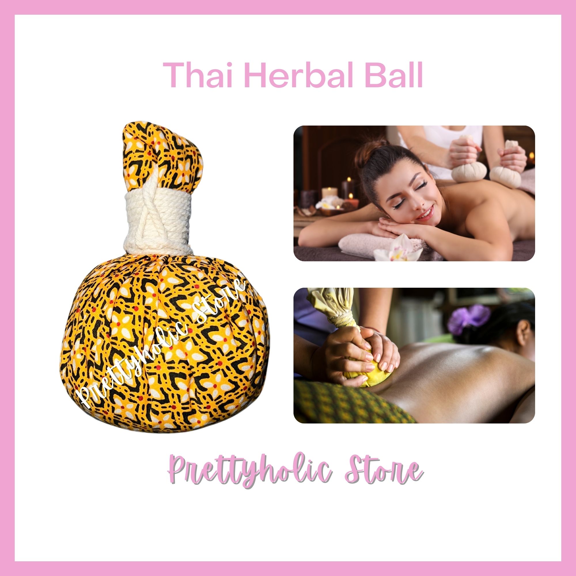 Thai Herbal Ball Hot Spa Compress Massage Lazada PH