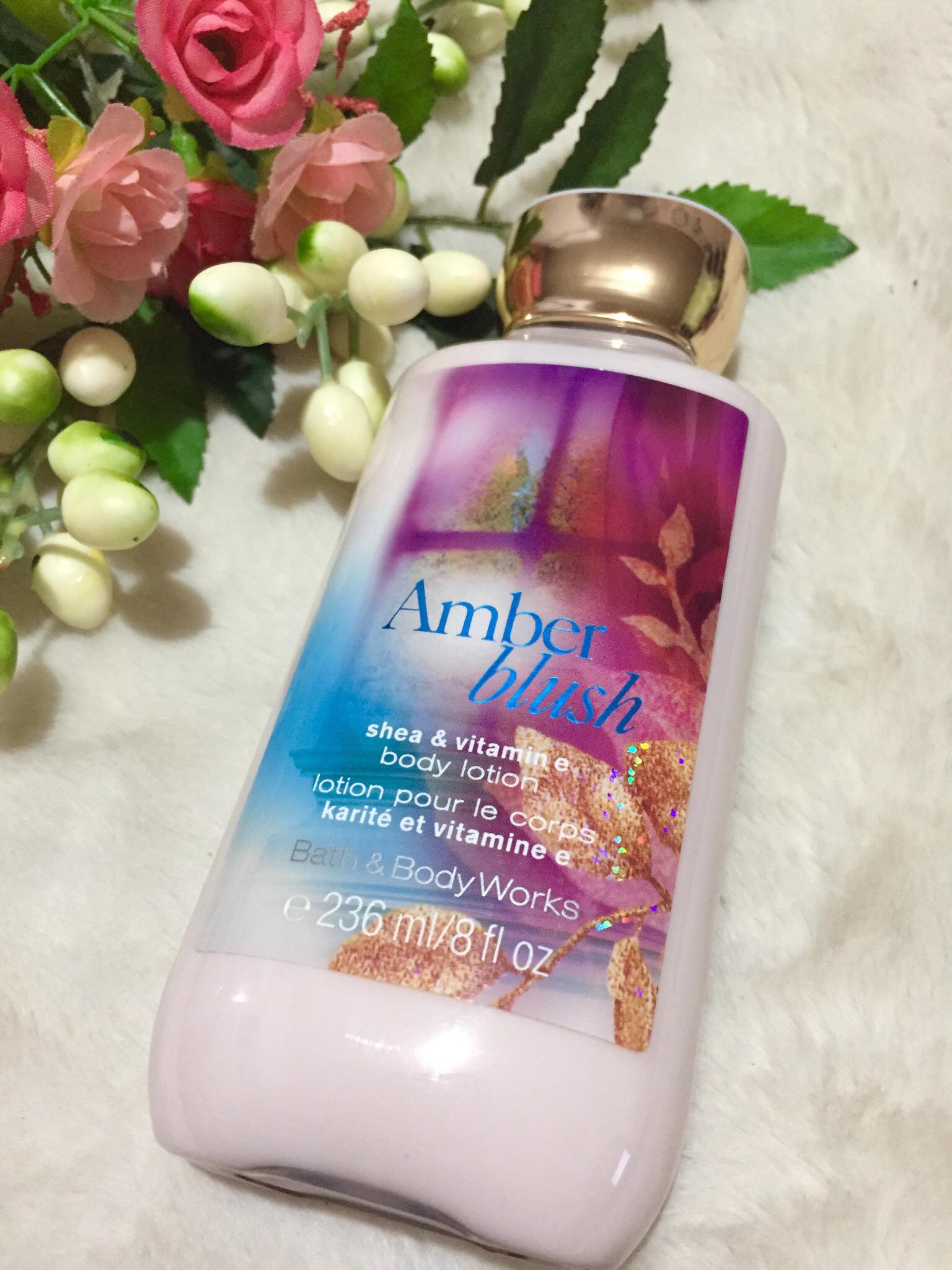 Bath and Body Works Amber Blush Body Lotion 236ml (1pc) | Lazada PH