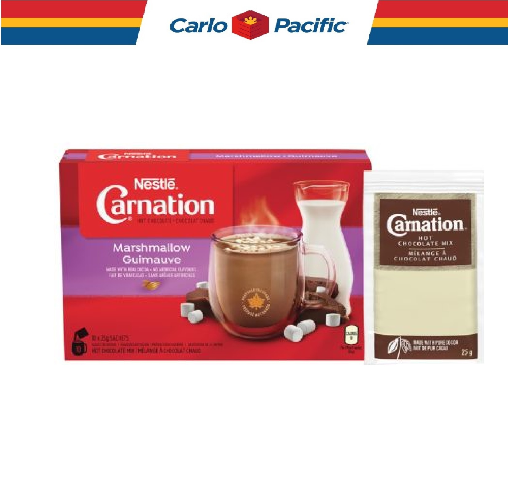 Chocolat chaud CARNATION guimauve