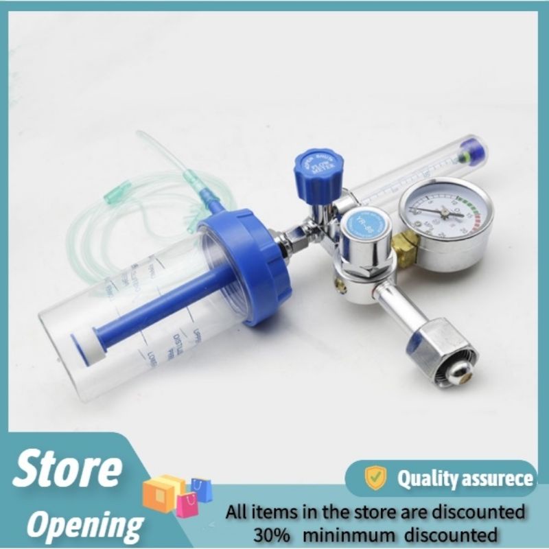 Medical Health Oxygen Tank Pressure Gauge Oxygen Regulator Set With