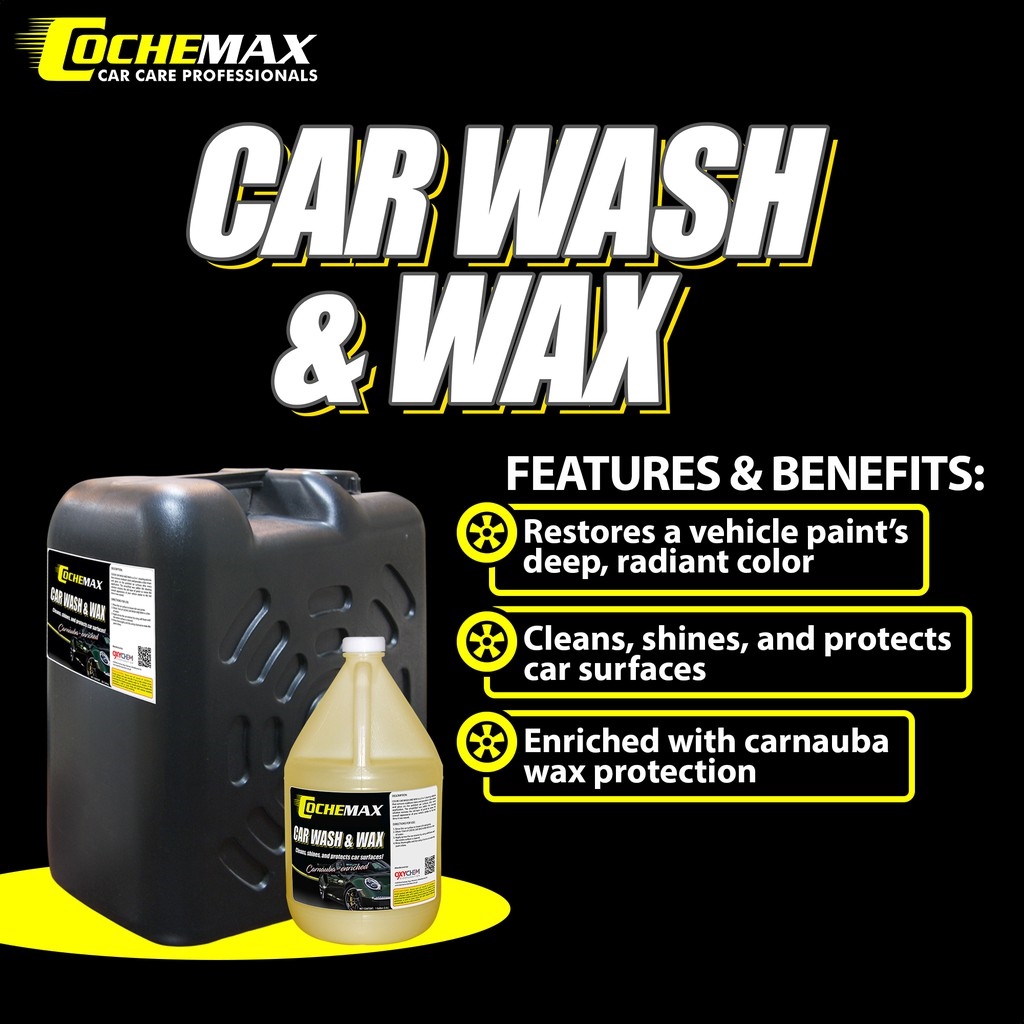 Cochemax Car Wash Wax - 1 Gallon | Lazada PH