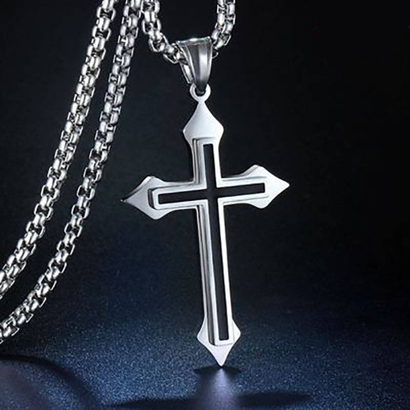 silver cross chain men\u0026#39;s - Membeli 