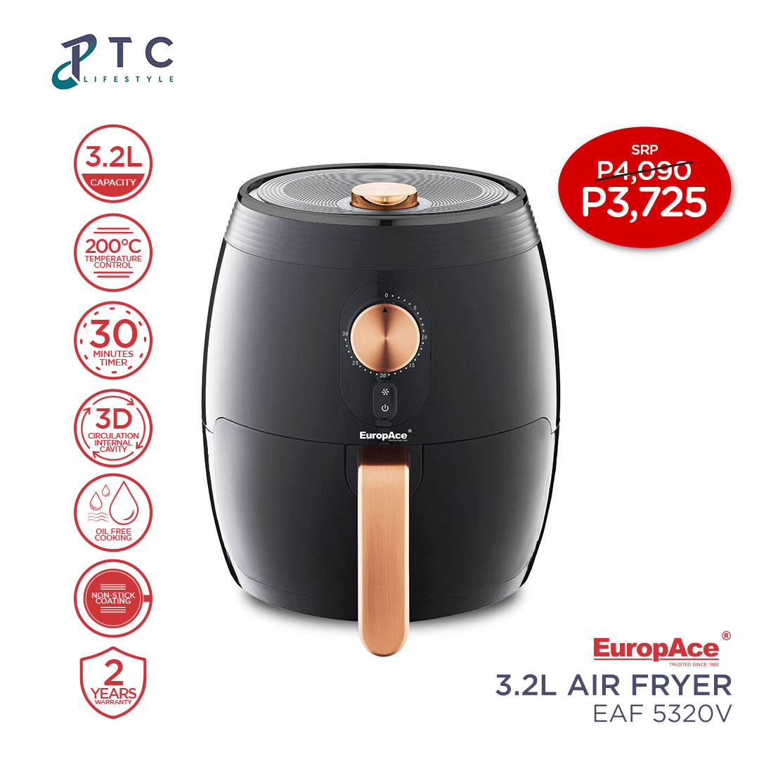 EuropAce 3.2 Air Fryer Lazada PH
