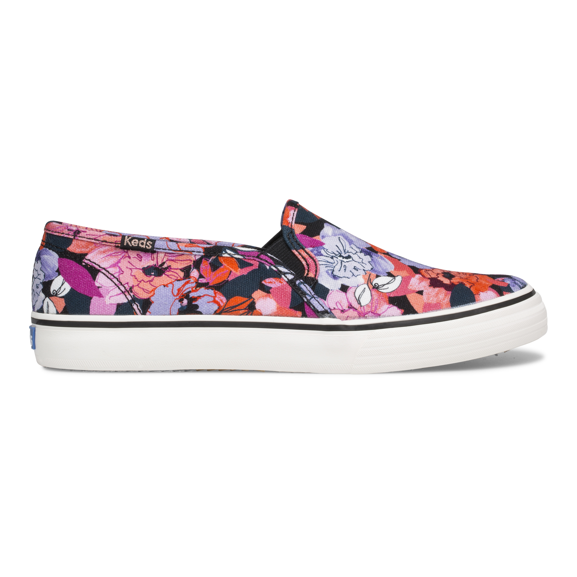 Keds Double Decker Floral Slip On (Black Multi) WF61778 | Lazada PH