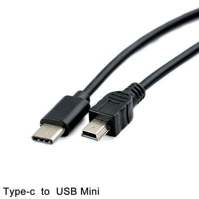 UNI USB Type-c to Mini USB Cable USB-C Male to Mini-B Male Adapter Converter