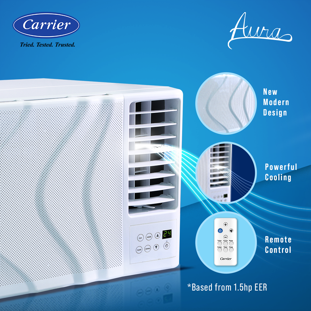 carrier aura 1hp inverter review