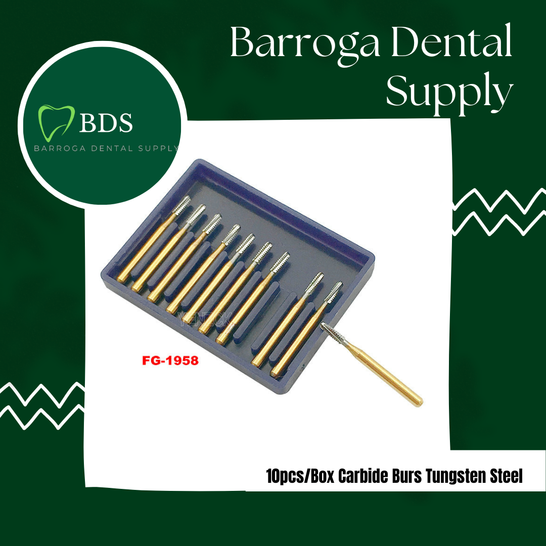 High Speed Dental Tungsten Steel Carbide Burs Crown Metal Cutting Burs