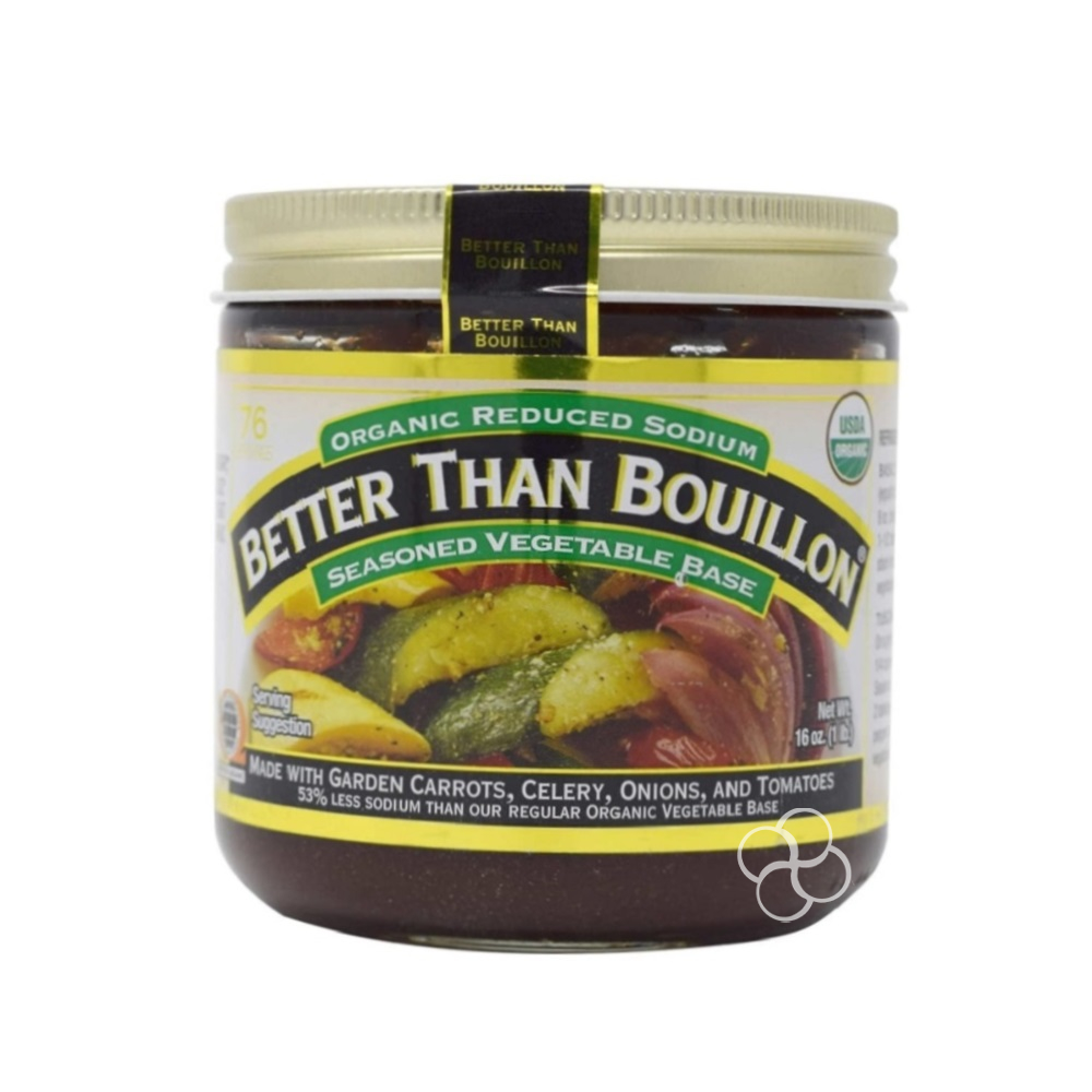 Better Than Bouillon Seasoned Vegetable Base Organic Reduced Sodium