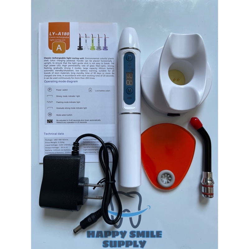 Light cure / curing light / led curing light dental LYA180 Lazada PH