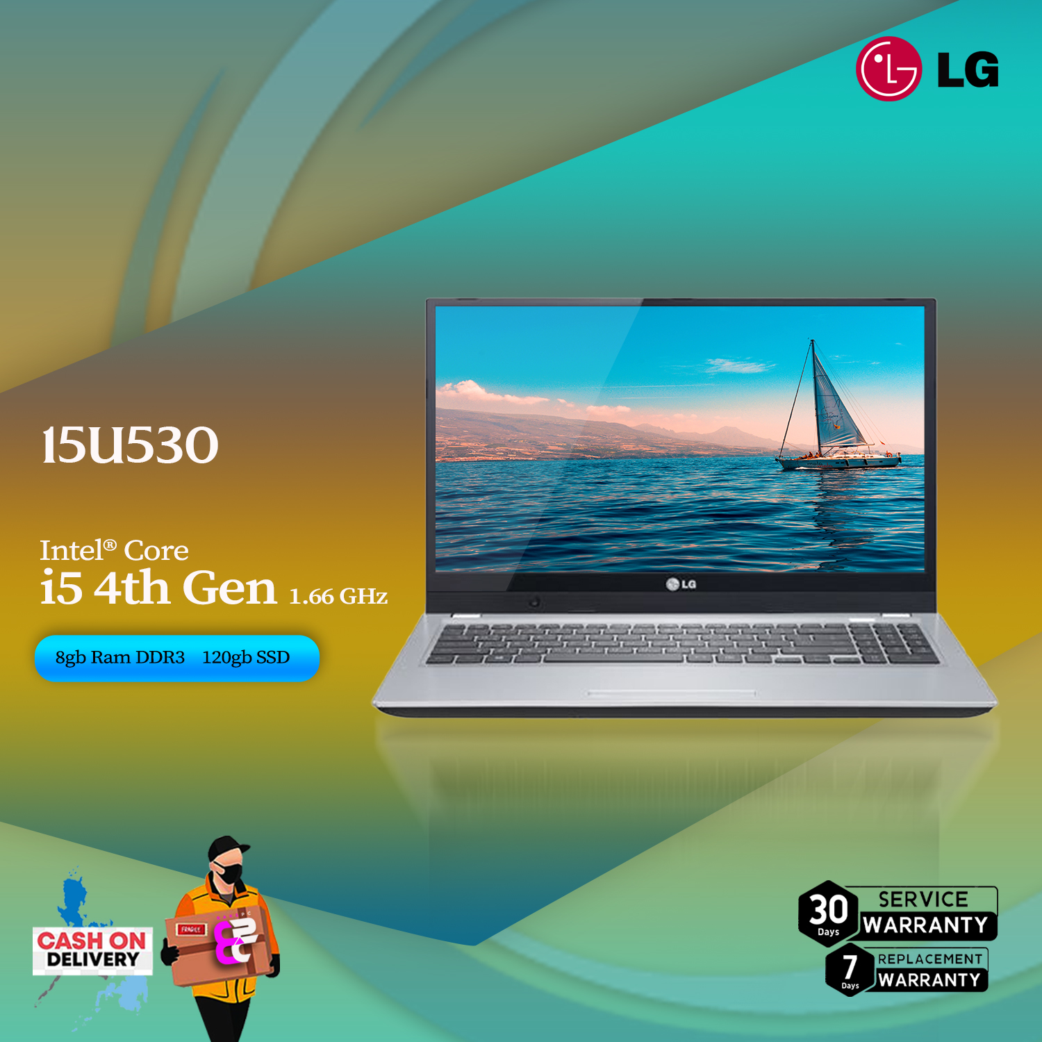 LG 15U530 LAPTOP Intel®Core i5 4th Gen | 8gb Ram | 120gb SSD ...