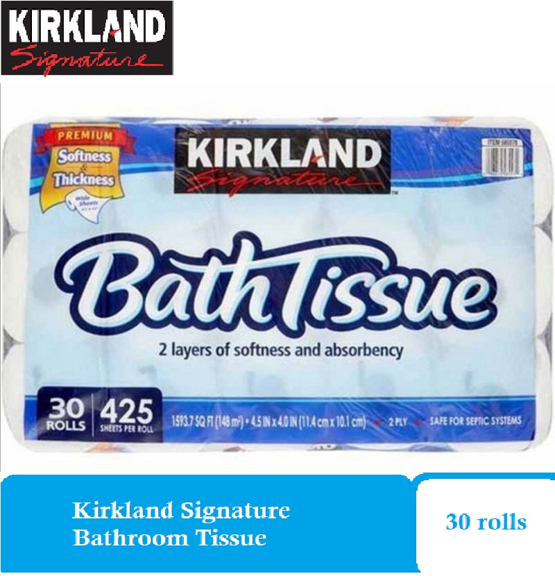 Kirkland Signature Bathroom Tissue 2 ply (30rolls) Lazada PH