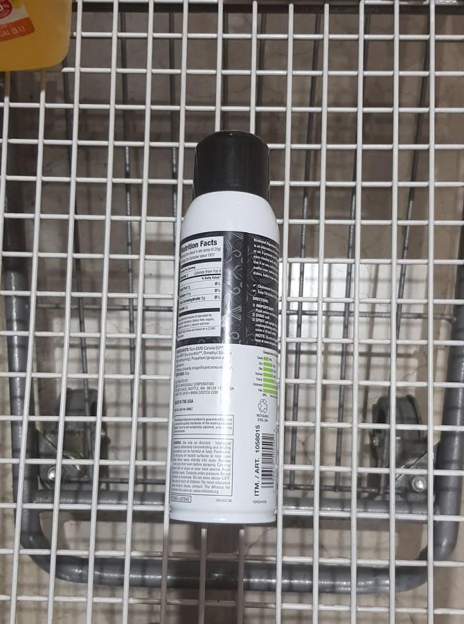 Kirkland Signature Canola Oil Cooking Spray review and price