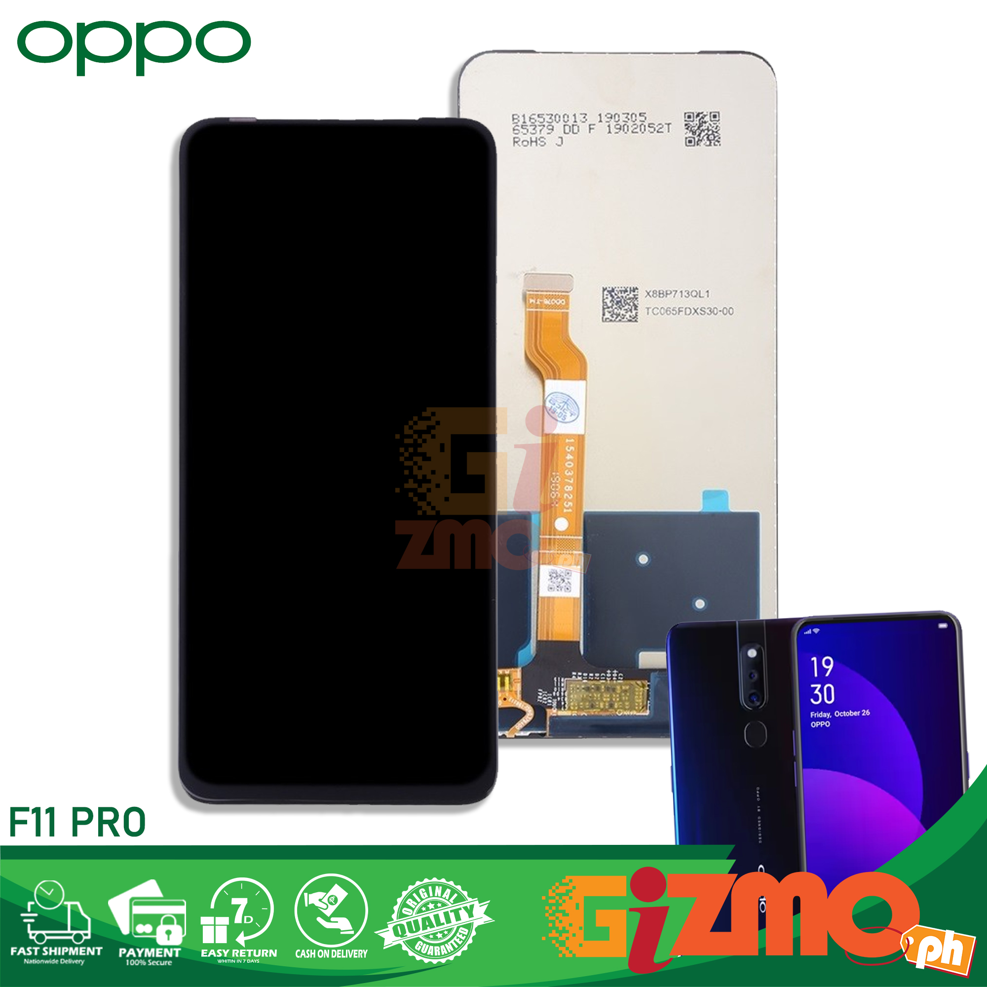 oppo f11 screen replacement cost