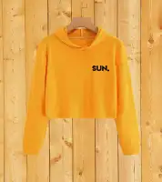 lazada crop top hoodie