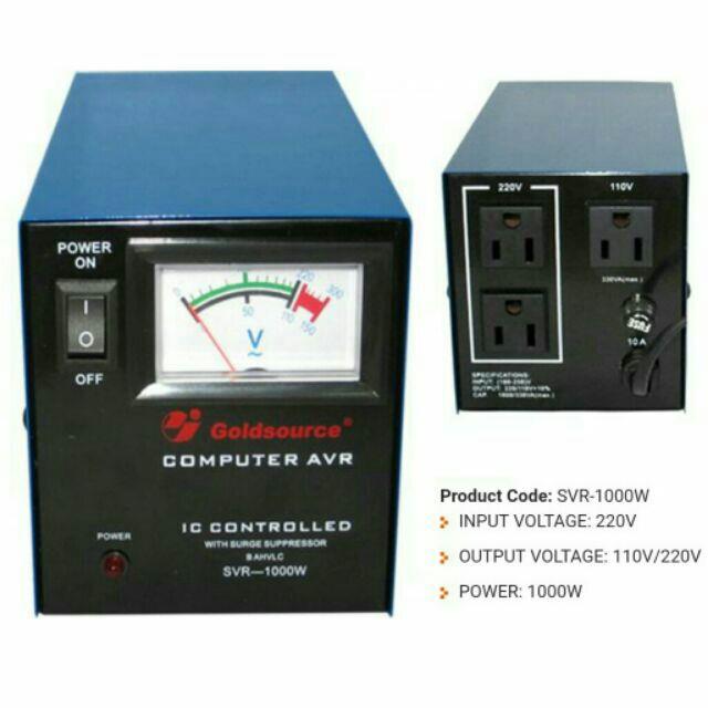 [Spot] Goldsource Computer Voltage Regulator 1000 watts (SVR1000) AVR