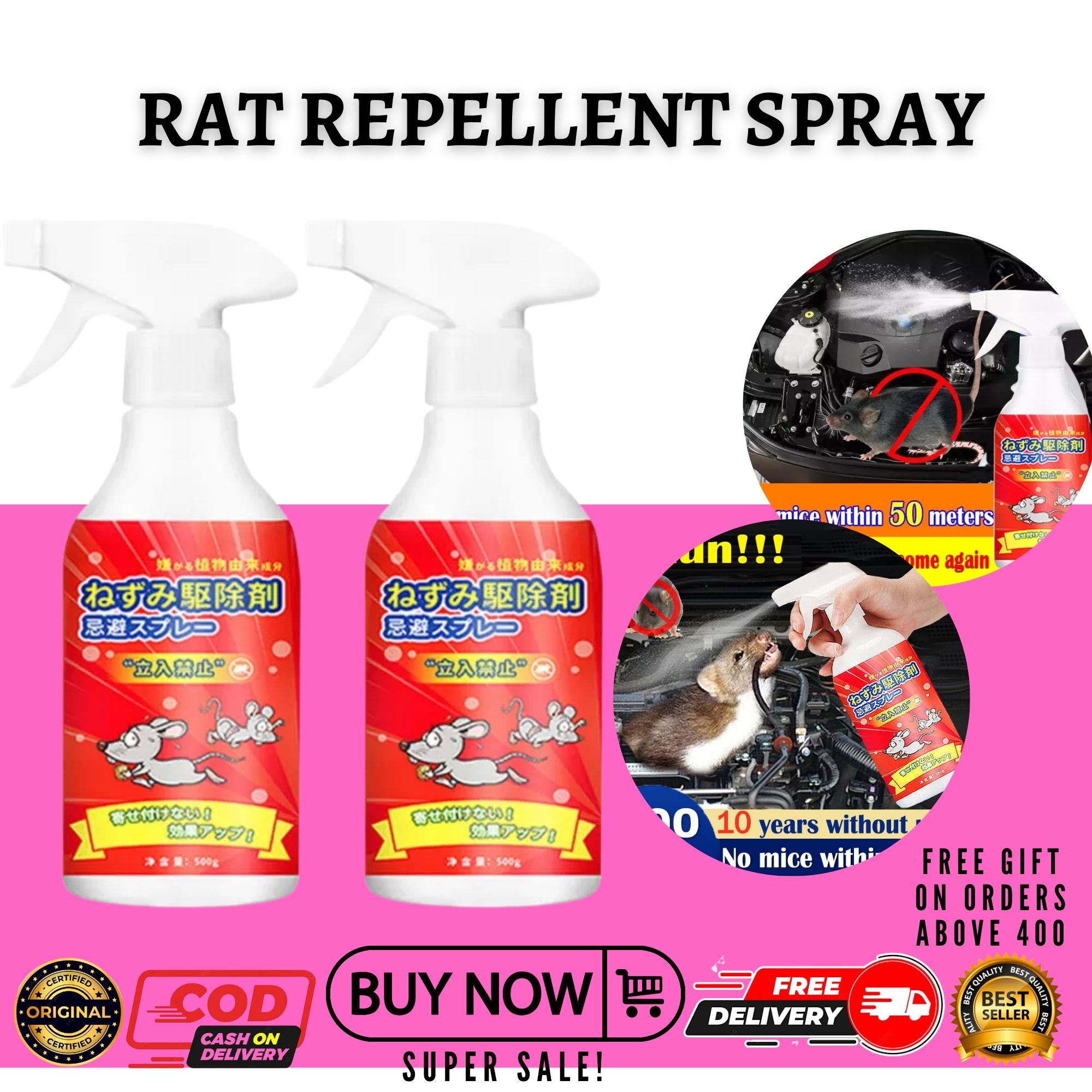 BEST SELLING JAPAN NATURAL ORIGINAL AFFORDABLE QUALITY RAT SPRAY