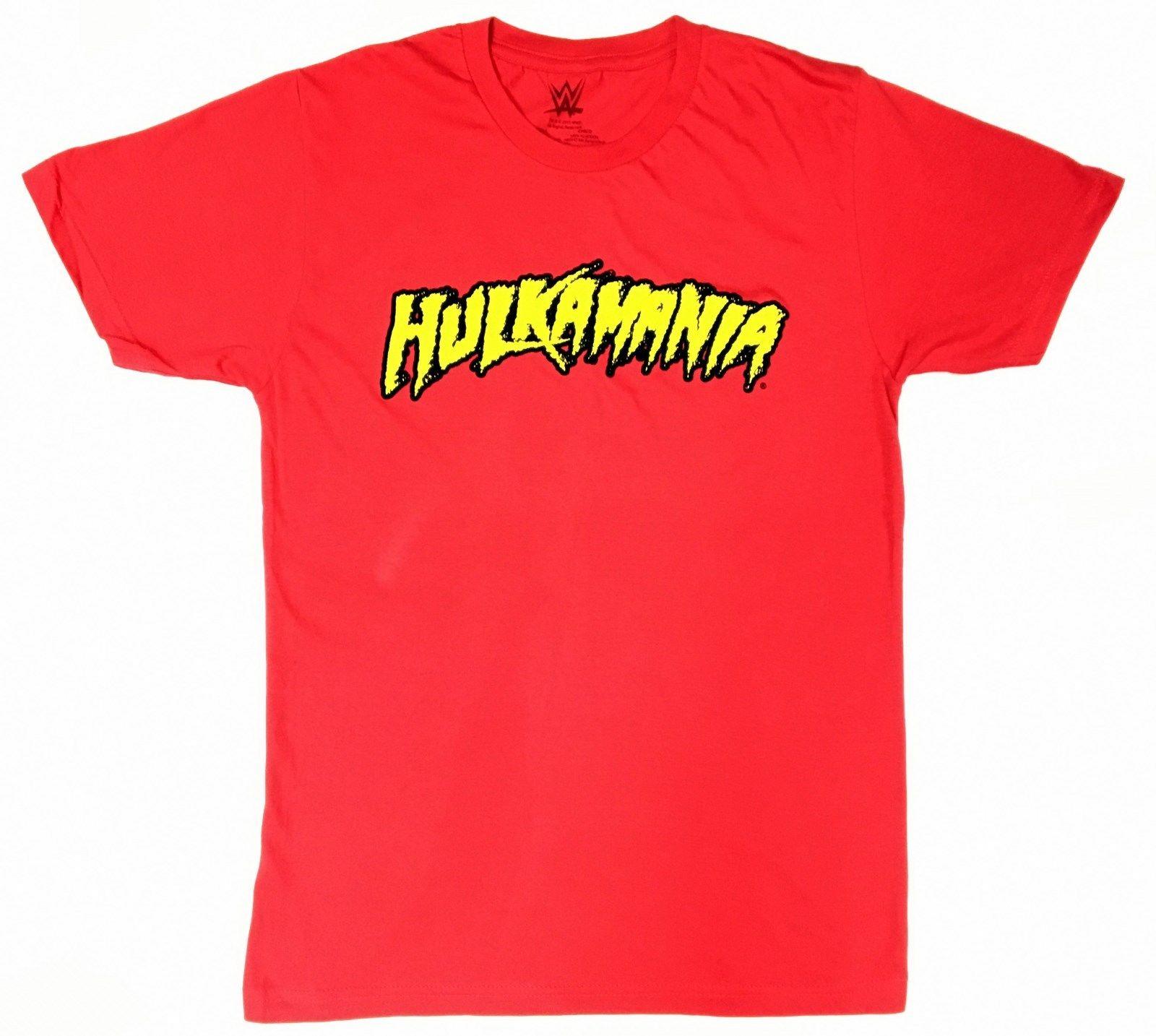 Wwe Wrestling Hulk Hogan Hulkamania T-Shirt Costume Nwt Licensed Gildan Birthday Gift