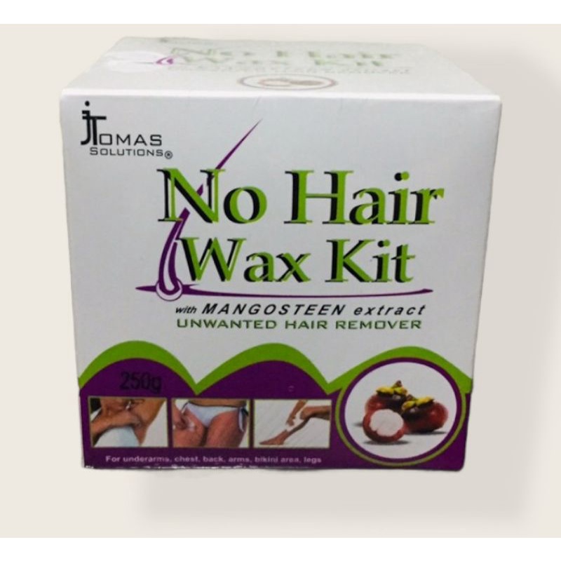 JTomas No Hair Wax Kit with Mangosteen Lazada PH