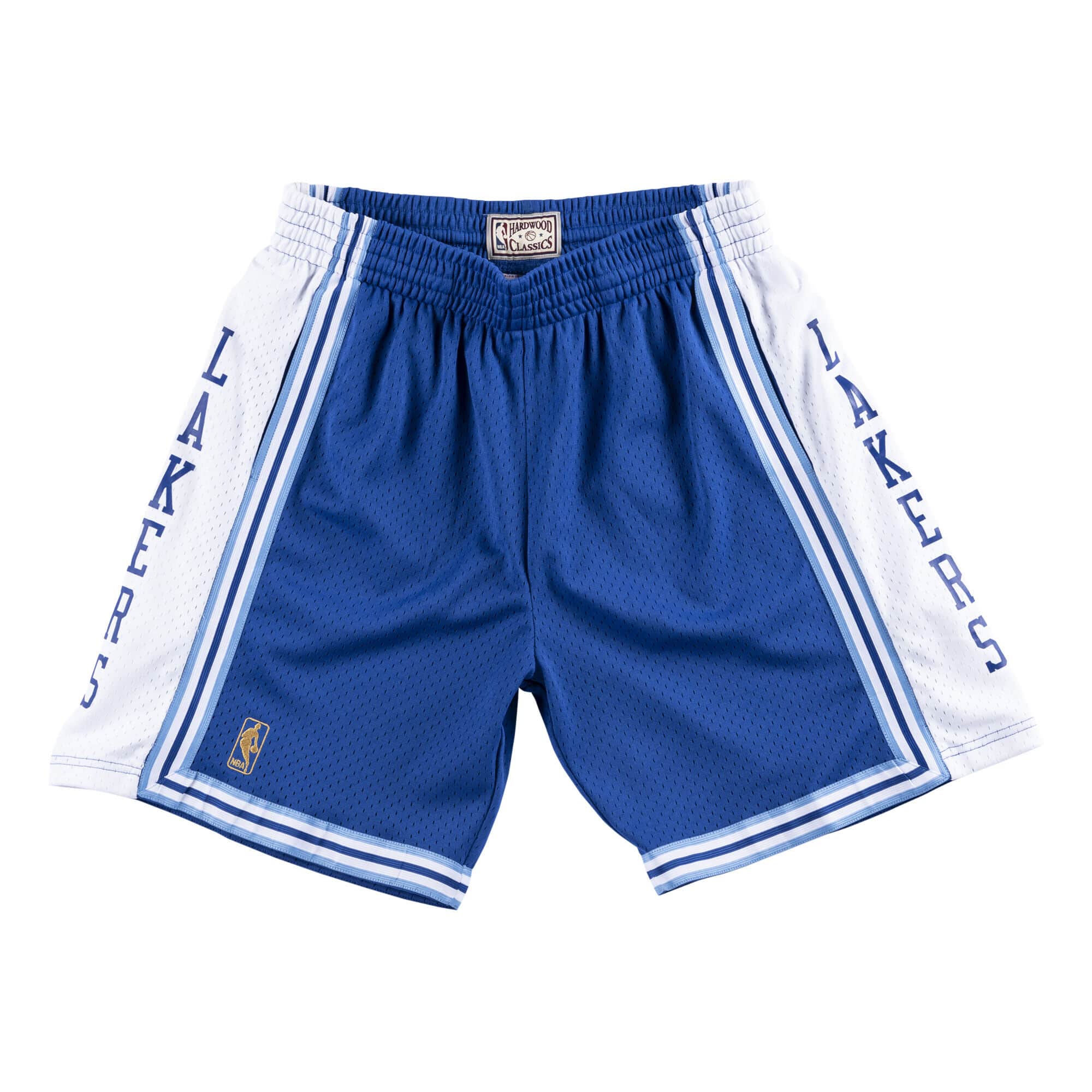 Mitchell & Ness Blue/White Los Angeles Lakers 2009/2010 Hardwood Classics Authentic Shorts