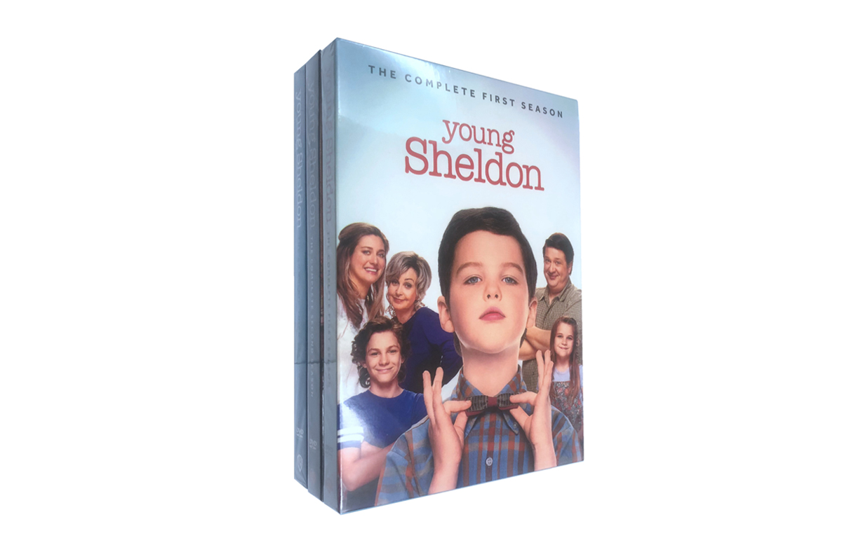 All English Sheldon young Sheldon 6DVD season 13 English pronunciation