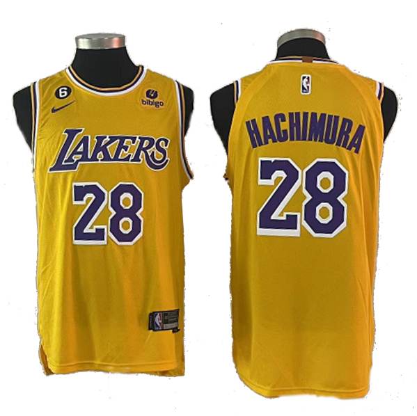 LOS ANGELES LAKERS RUI HACHIMURA 28 2K23 BASKETBALL JERSEY Lazada PH