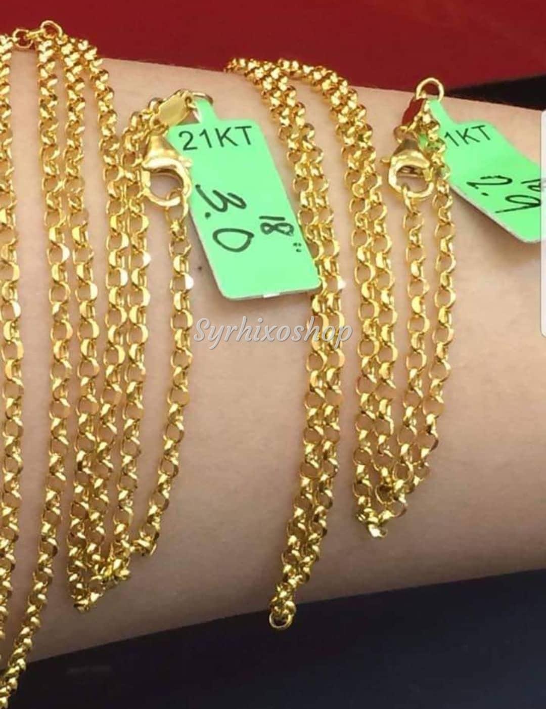 21 karat necklace