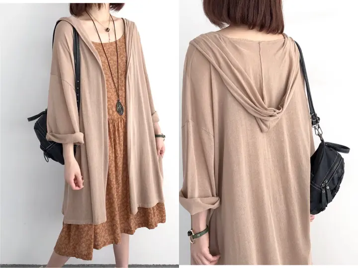 long blazer cardigan