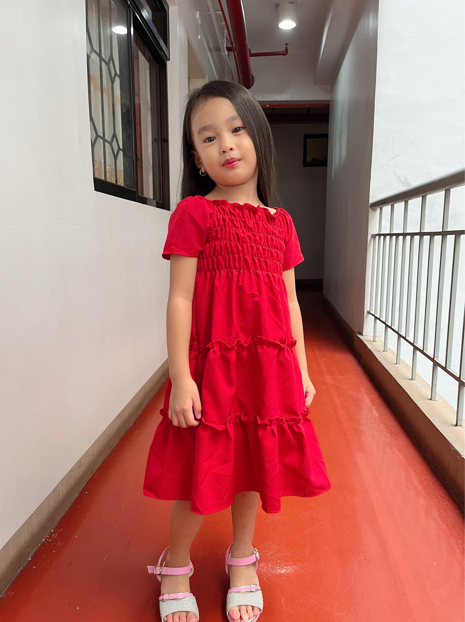 Red dress for store kids