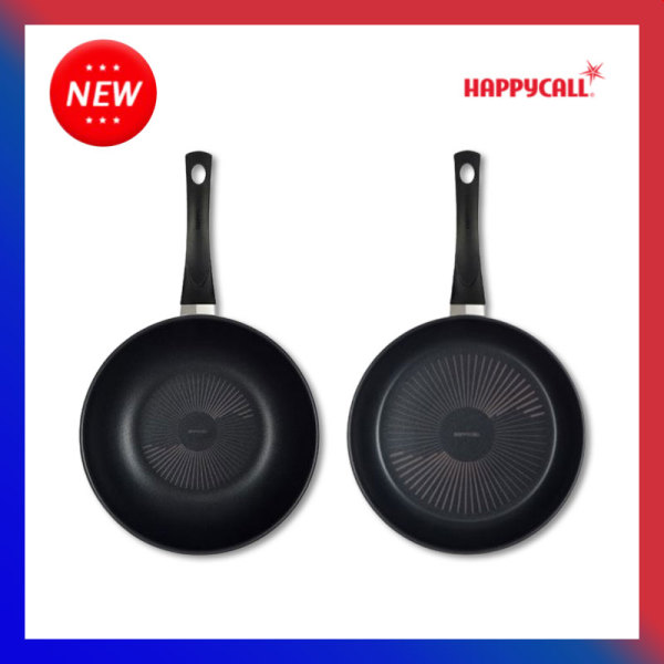 Happycall New comfort diamond Ceramic frying pan wok / non stick cookware pans woks Singapore
