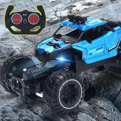 [SHIP FROM MANILA] Remote control car Off Road RC Vehicle Monster truck SUV toy usb rechargeable All
