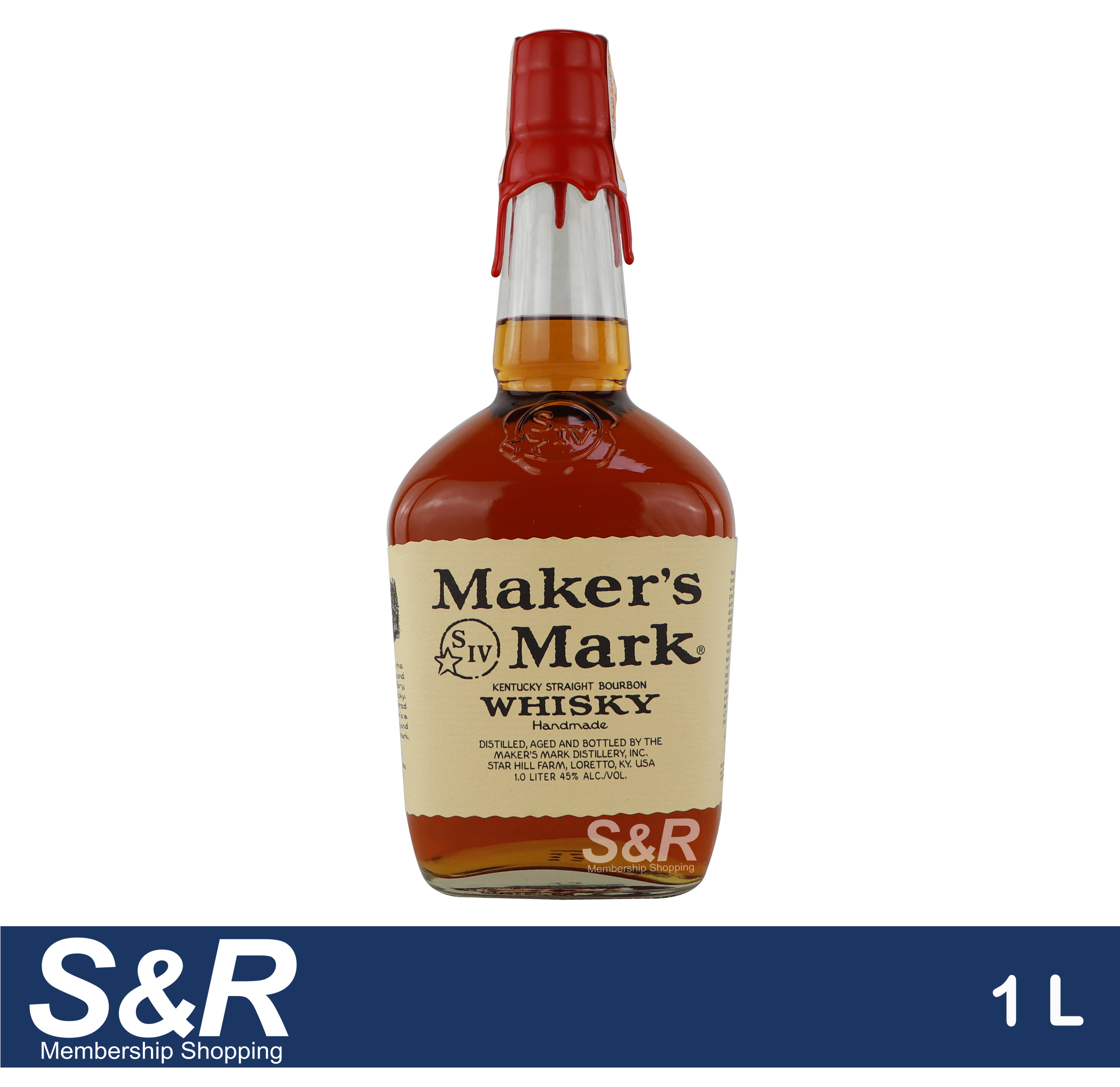 Maker's Mark Kentucky Straight Bourbon Whisky 1L Lazada PH