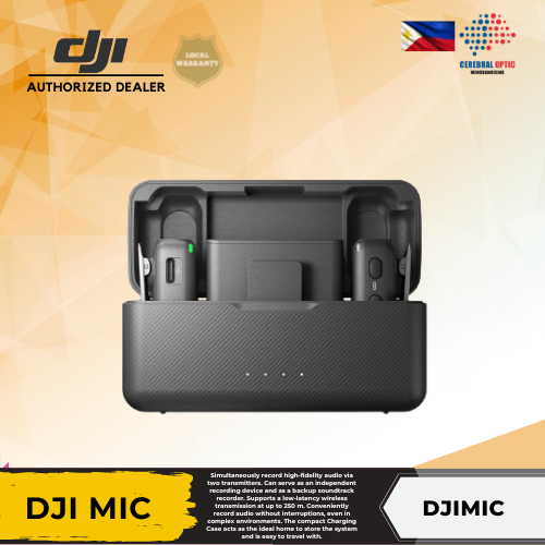 DJI Mic Elevate your audio (Dual Channel Recording / Wireless