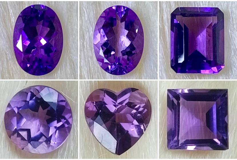 AMETHYST GENUINE GRADE LOOSE STONE ASSORTED