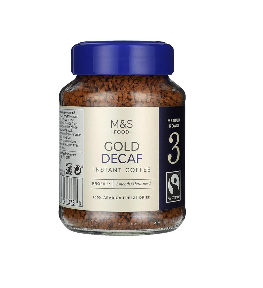 Marks and Spencer GOLD DECAF Coffee 100g Lazada PH