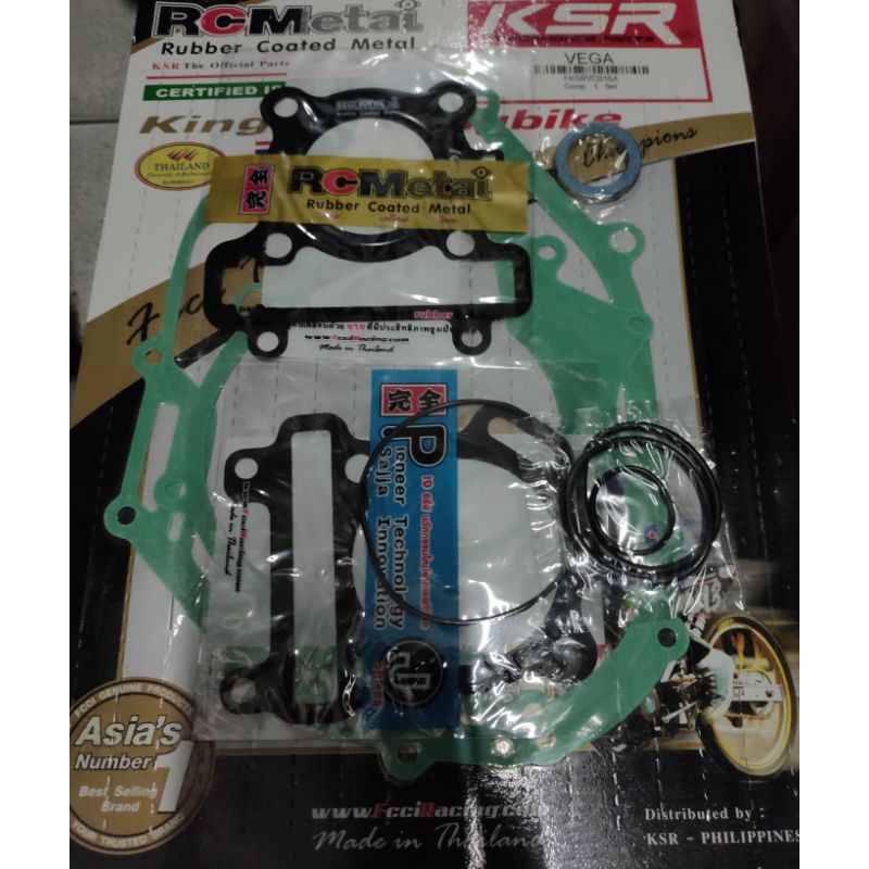 Overhauling gasket vega force Lazada PH
