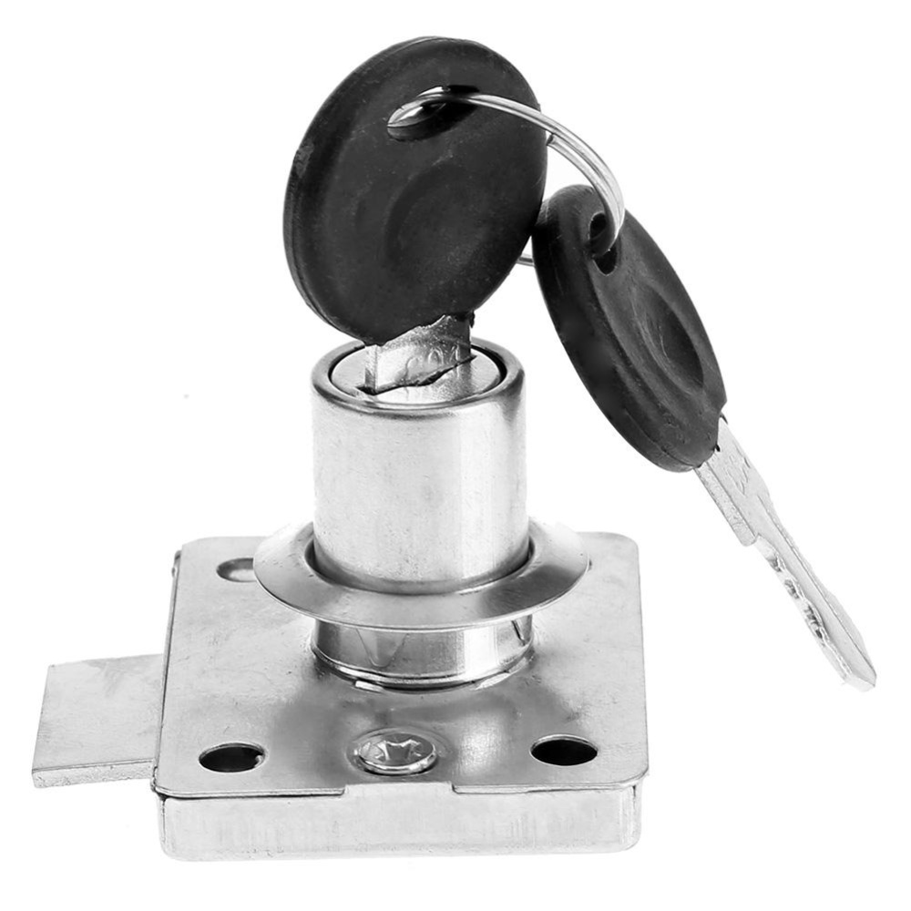 Glass Lock Zinc Alloy Showcase Push Glass Display Door Cylinder