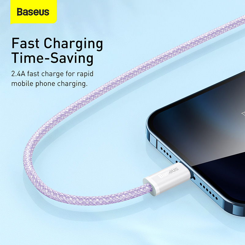 Baseus USB lightning Cable For iPhone 13 Pro Max Fast Charging USB C  Cable for iPhone 13 12 Data USB Wire Cord USB A to lightning