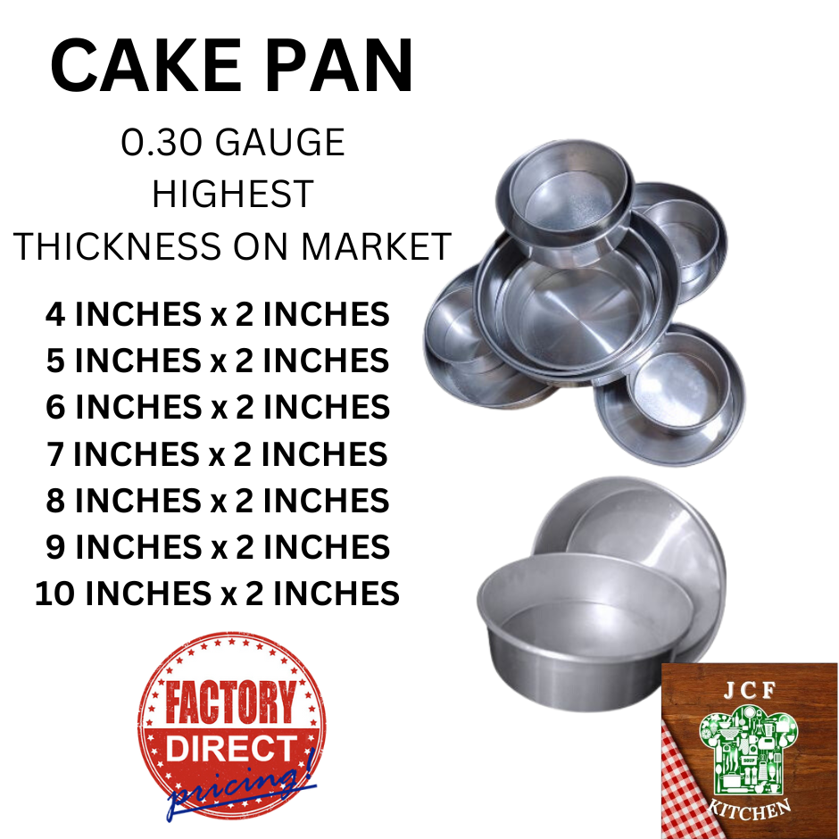 Jua Kali Baking Tin - Round - Quality Baking & Cake Decorating