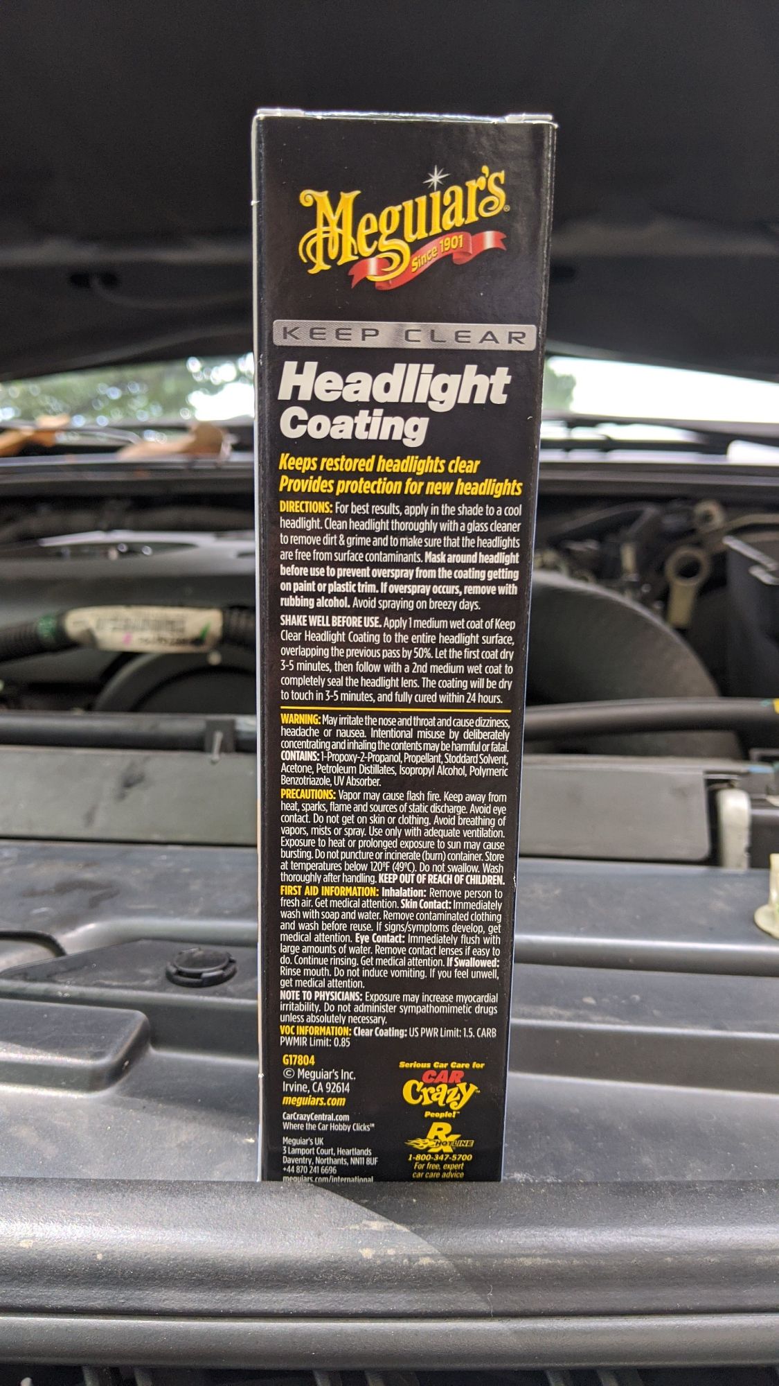 Meguiar's® Keep Clear Headlight Coating