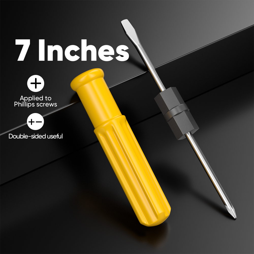 2 in 1 Interchangable Screwdriver Set Simple Convenient Repair Tool
