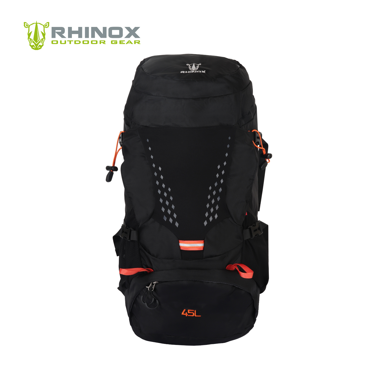 Rhinox 195 Mountaineering Bag With Fixed Back Steel Frame 
