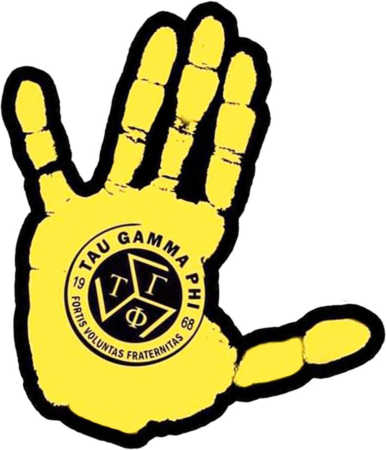 tau gamma shake hands