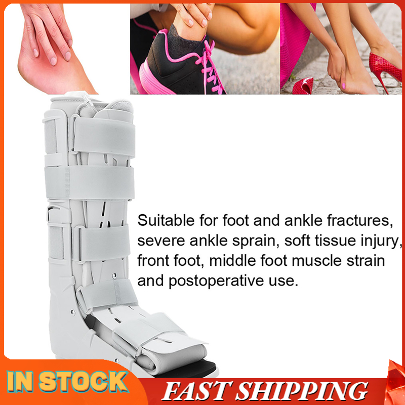 Aircast Walking Boot Ankle Strap Support Orthosis Foot Plantar Splint M