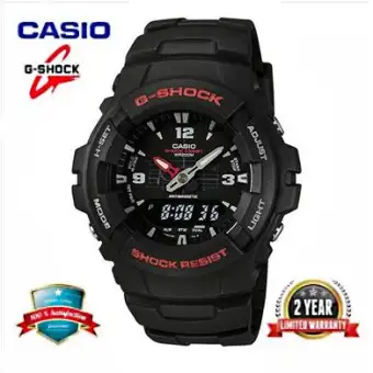 g shock with compass and thermometer