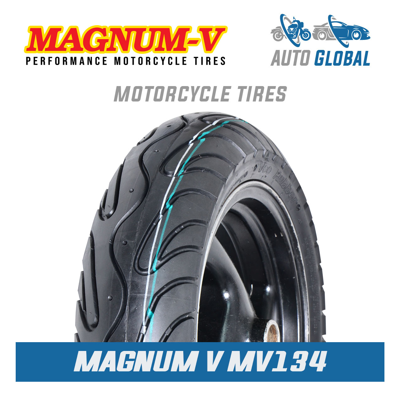 Magnum V Mv134 90 90 10 50j Tubeless Scooter Tires Lazada Ph
