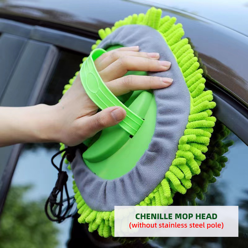 Microfiber car wash brush Mop Magic Spin Mop 360 floor mop Retractable